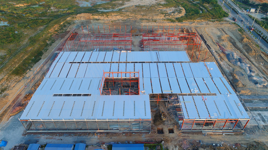 钢结构厂房造价景典钢结构公司